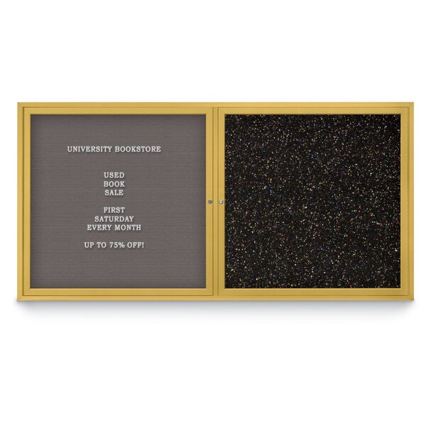 Corkboard, Cobalt Accent/Satin, 72"x48"